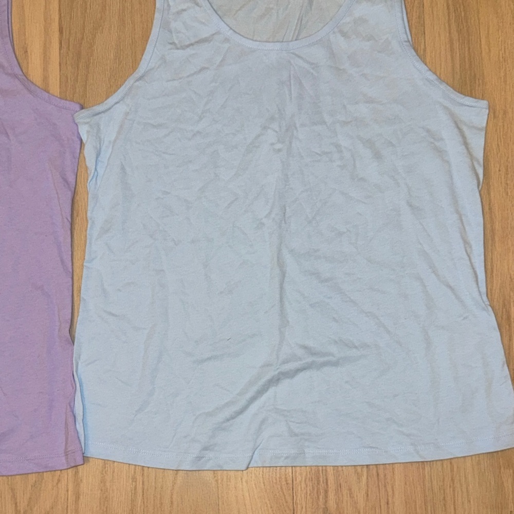 Adonna Light Blue Tank Top - Picture 5 of 6